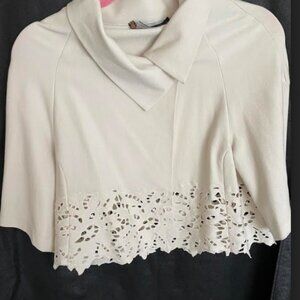 BCBG Max Azria cute ivory jacket